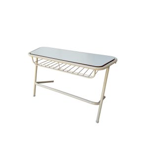 Pupitre Antigolpe Bipersonal Trapezoidal