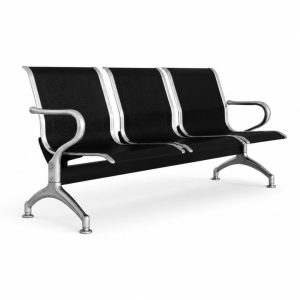 Tandem Cromado Metalico 3 Cuerpos Negro